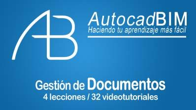 Gestion de documentos en AutoCAD (40€)